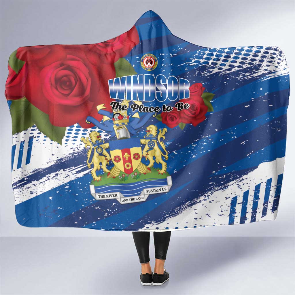 Windsor Hooded Blanket The City of Roses