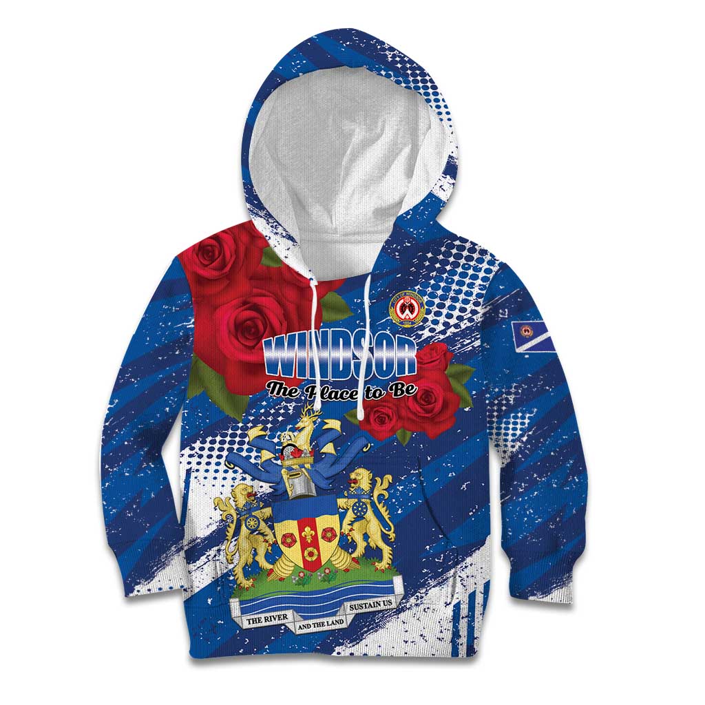 Personalised Windsor Kid Hoodie The City of Roses