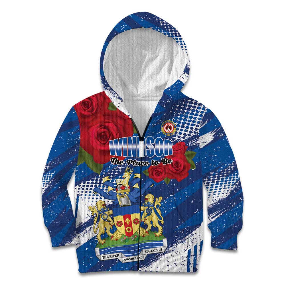 Personalised Windsor Kid Hoodie The City of Roses