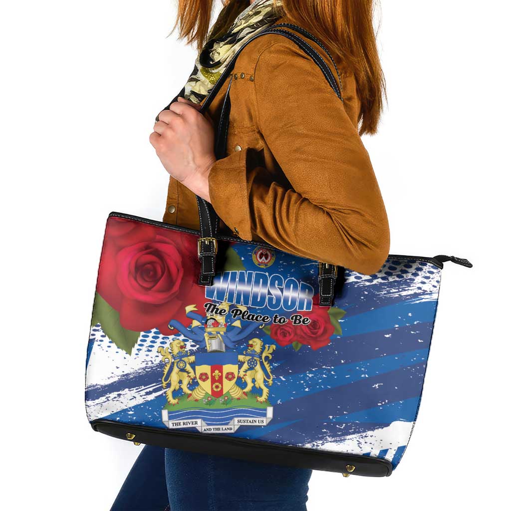 Windsor Leather Tote Bag The City of Roses
