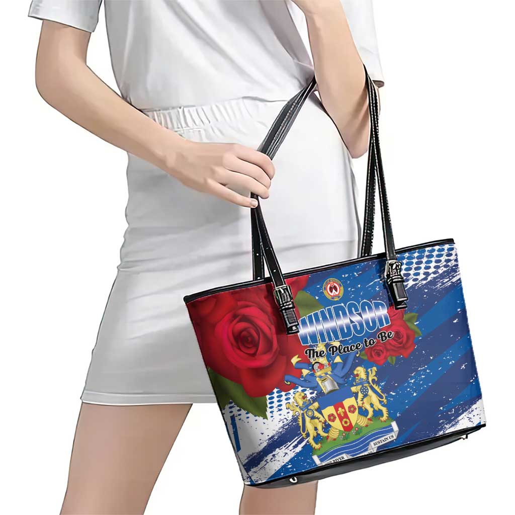 Windsor Leather Tote Bag The City of Roses