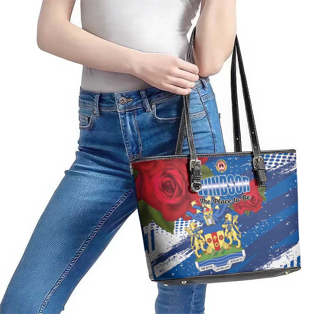 Windsor Leather Tote Bag The City of Roses