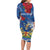 Personalised Windsor Long Sleeve Bodycon Dress The City of Roses
