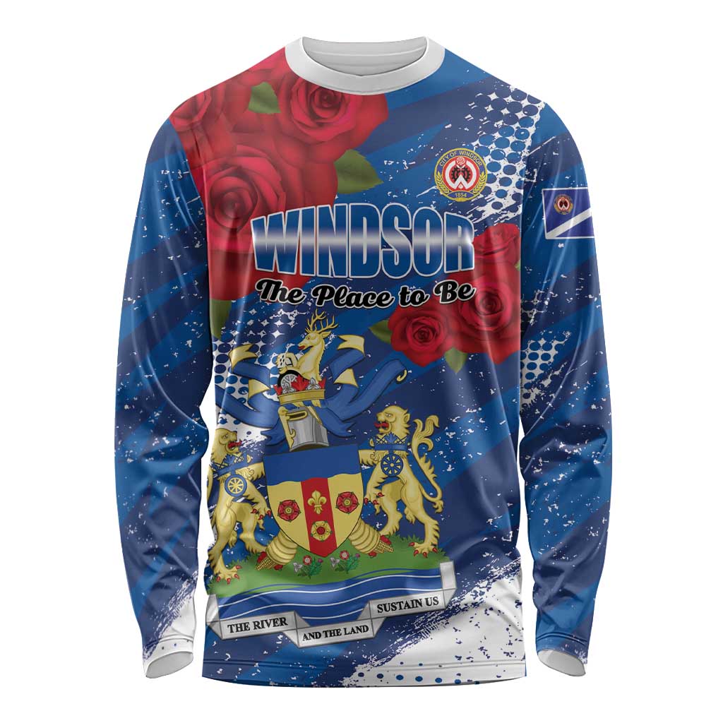 Personalised Windsor Long Sleeve Shirt The City of Roses