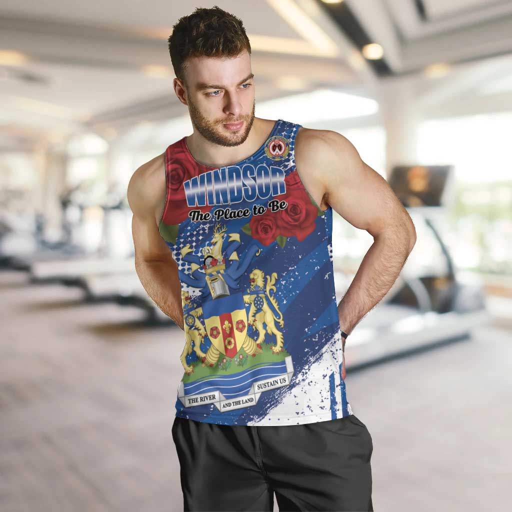 Personalised Windsor Men Tank Top The City of Roses