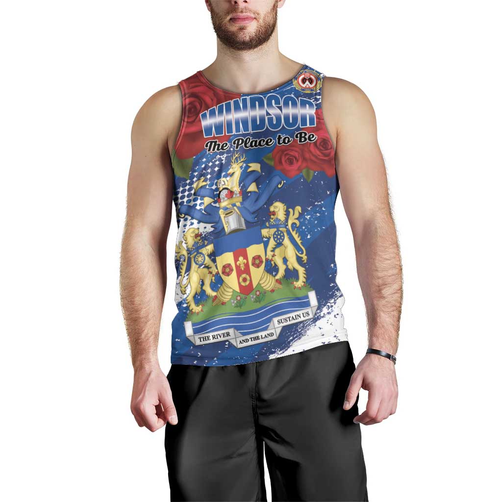 Personalised Windsor Men Tank Top The City of Roses