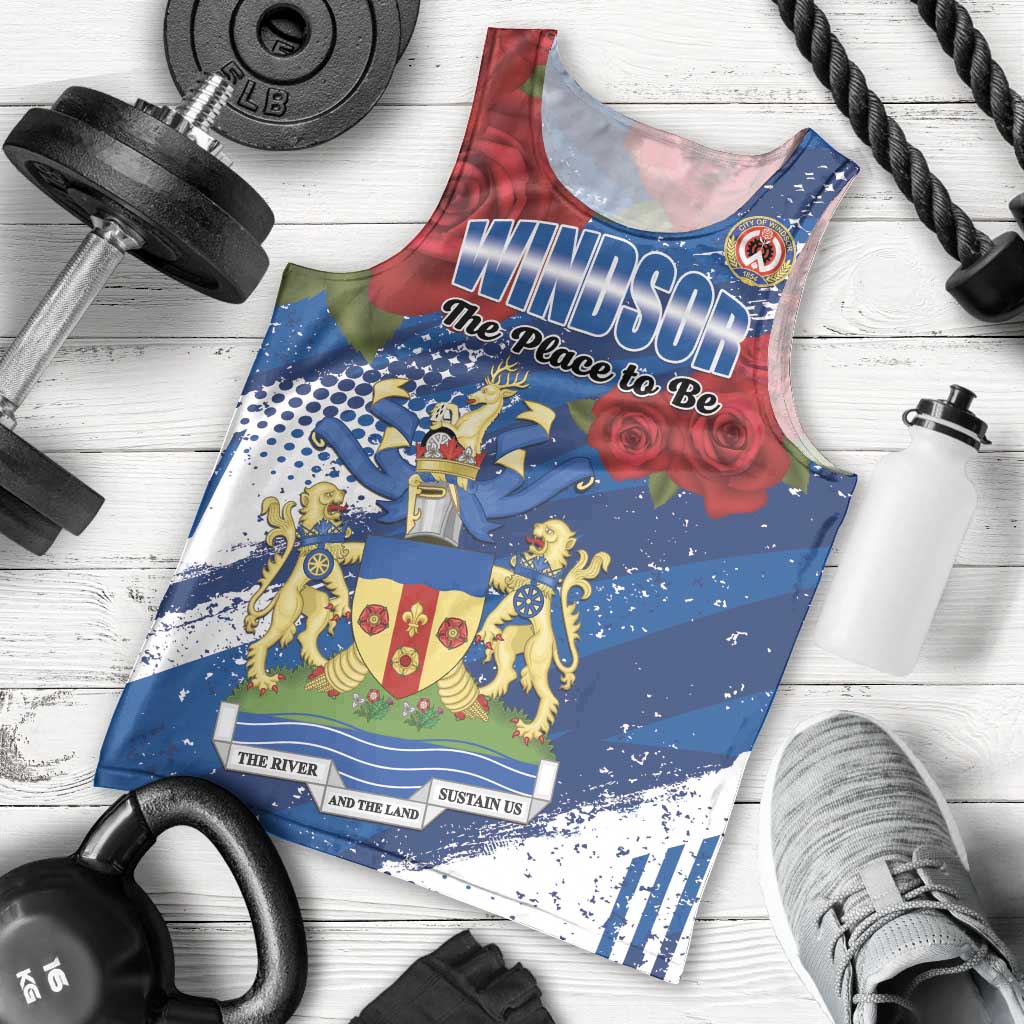 Personalised Windsor Men Tank Top The City of Roses
