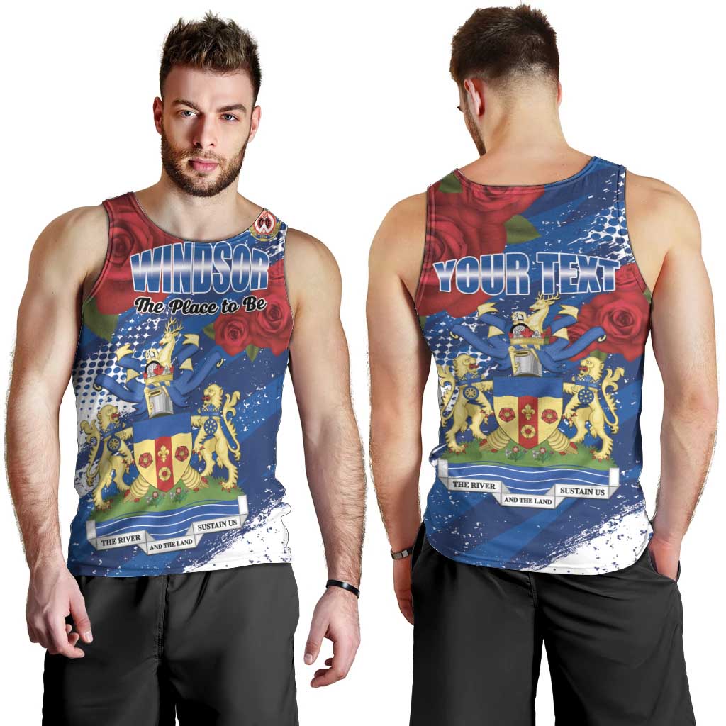 Personalised Windsor Men Tank Top The City of Roses