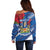 Personalised Windsor Off Shoulder Sweater The City of Roses