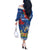 Personalised Windsor Off The Shoulder Long Sleeve Dress The City of Roses