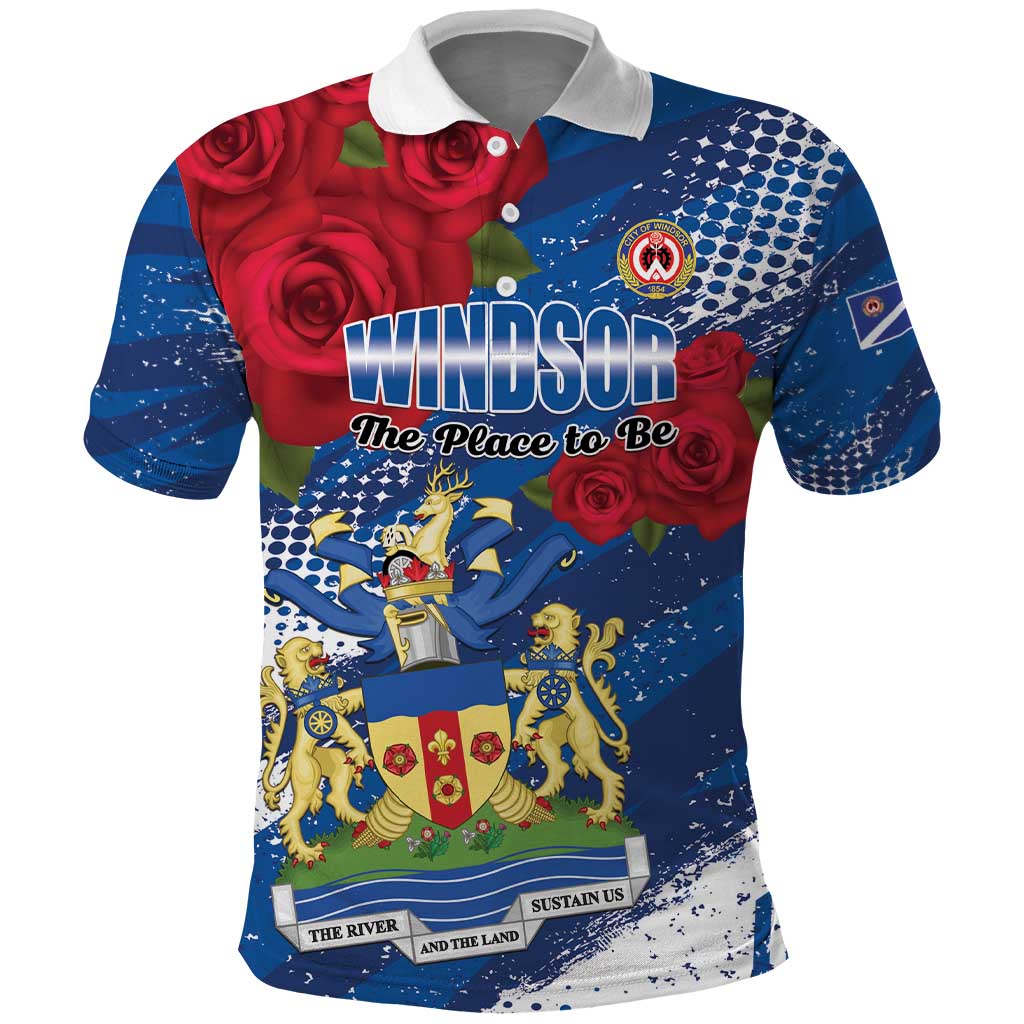 Personalised Windsor Polo Shirt The City of Roses