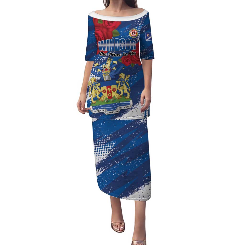 Personalised Windsor Puletasi The City of Roses