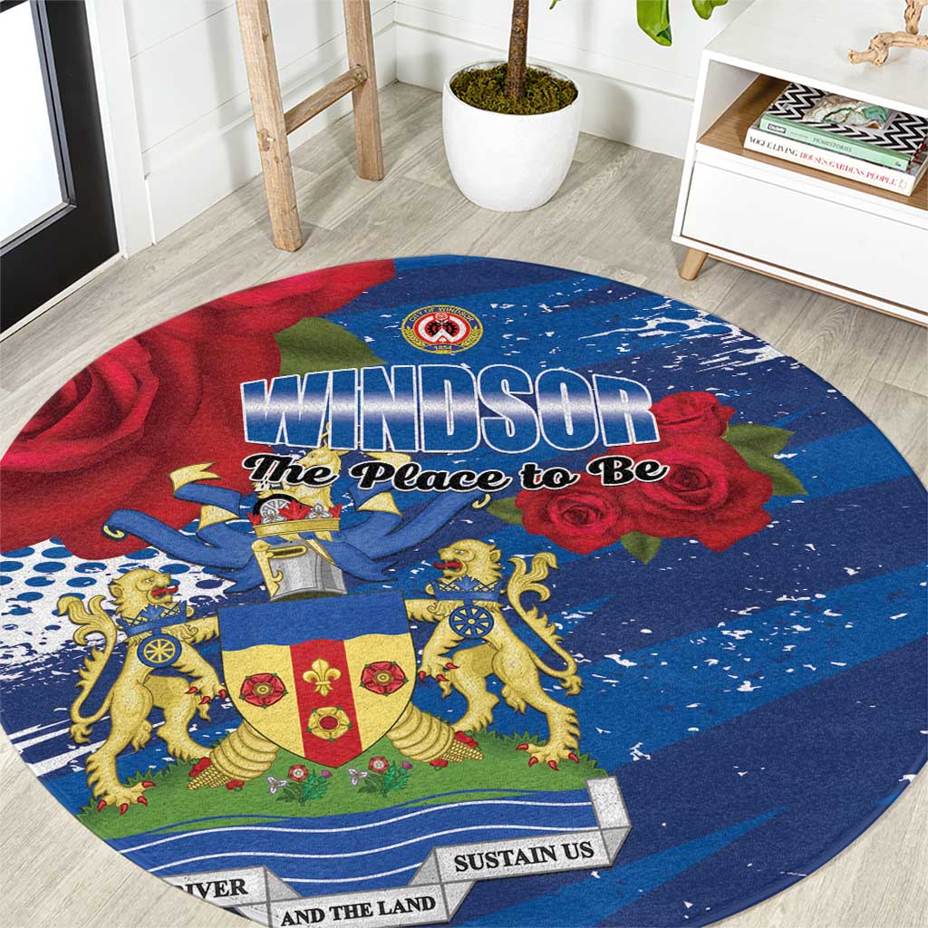 Windsor Round Carpet The City of Roses