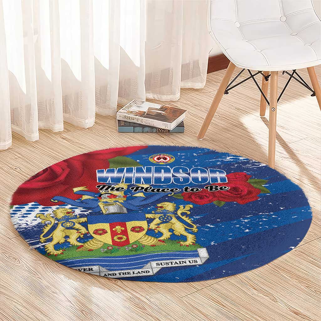 Windsor Round Carpet The City of Roses