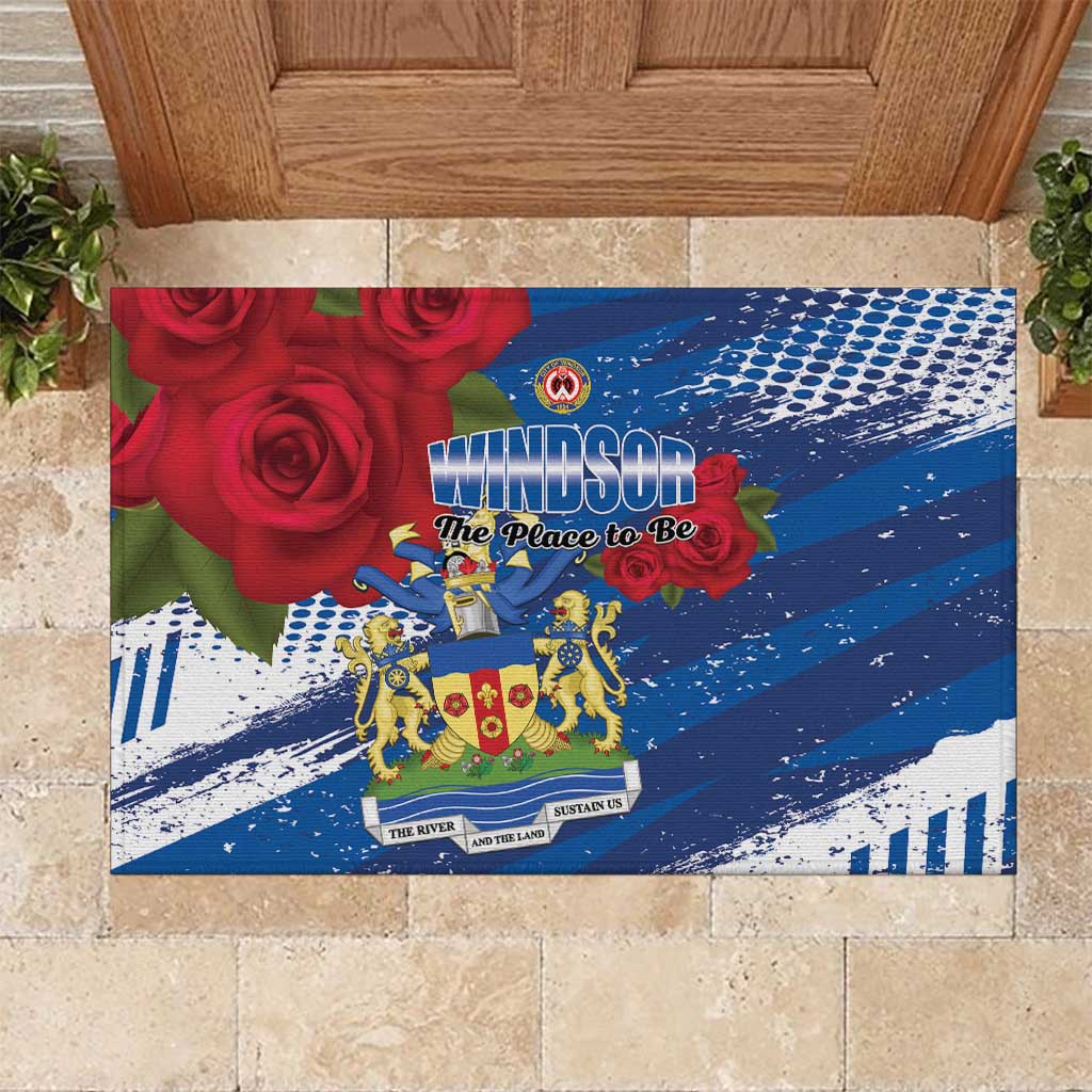 Windsor Rubber Doormat The City of Roses