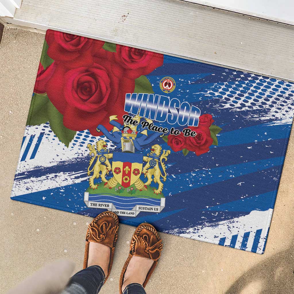 Windsor Rubber Doormat The City of Roses