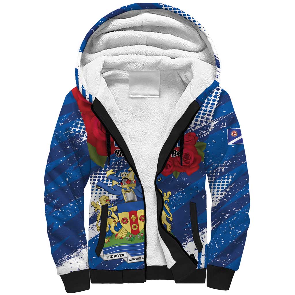 Personalised Windsor Sherpa Hoodie The City of Roses