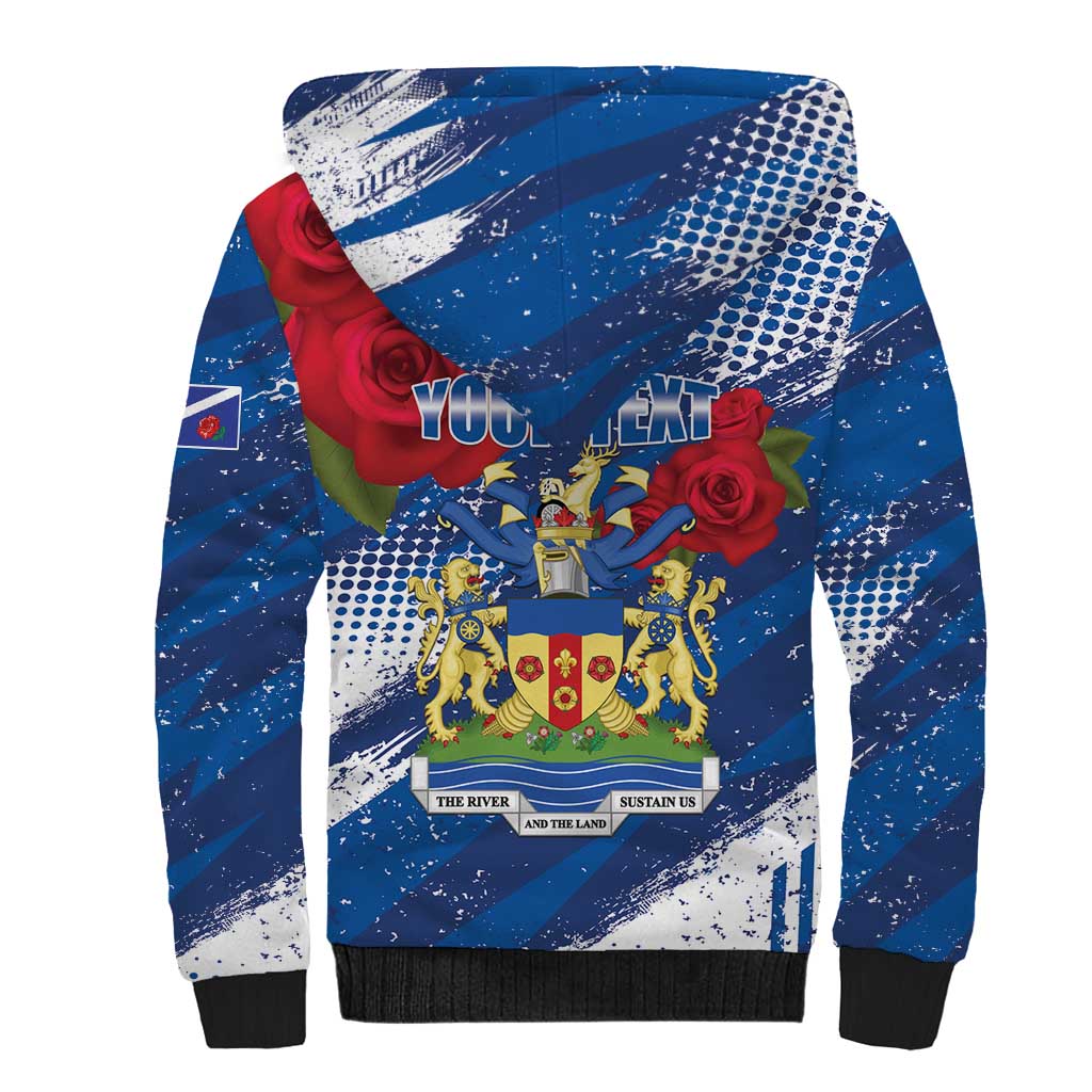 Personalised Windsor Sherpa Hoodie The City of Roses
