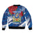 Personalised Windsor Sleeve Zip Bomber Jacket The City of Roses