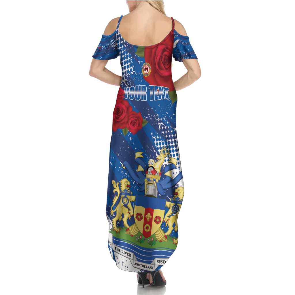 Personalised Windsor Summer Maxi Dress The City of Roses