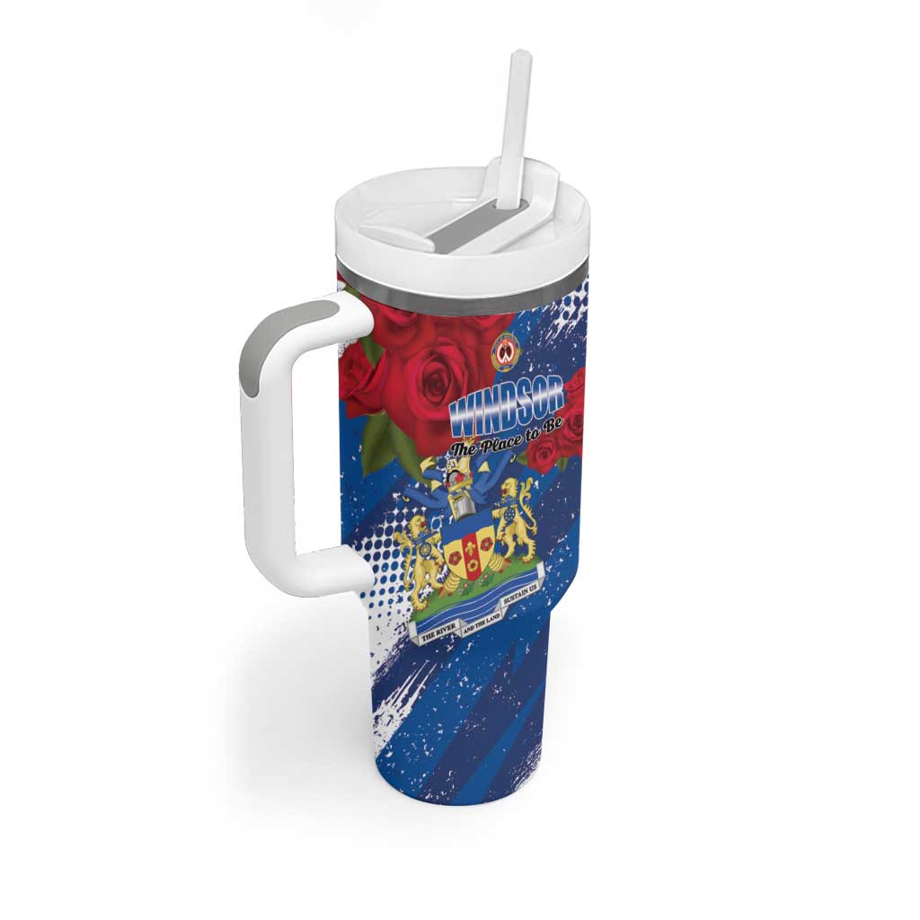 Personalised Windsor Tumbler With Handle The City of Roses