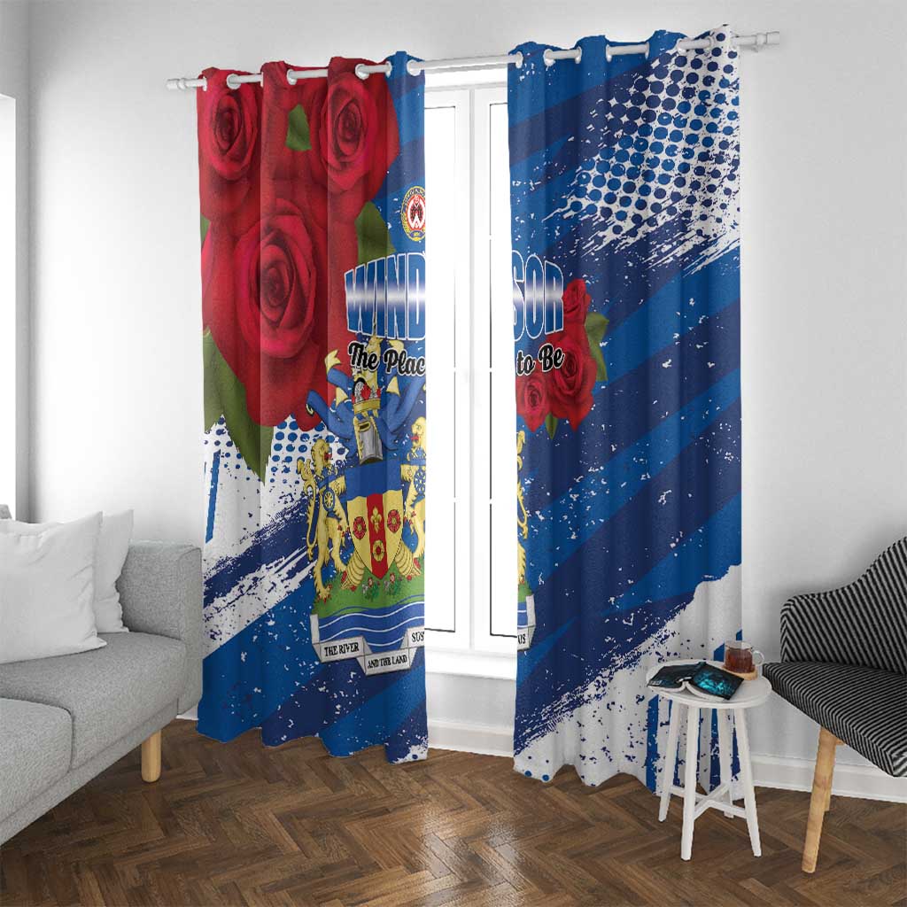 Windsor Window Curtain The City of Roses