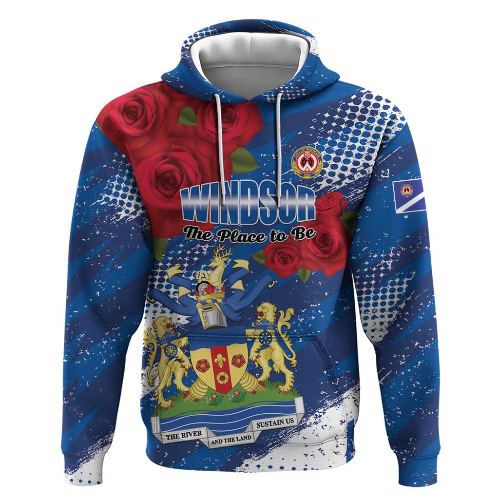 Personalised Windsor Zip Hoodie The City of Roses