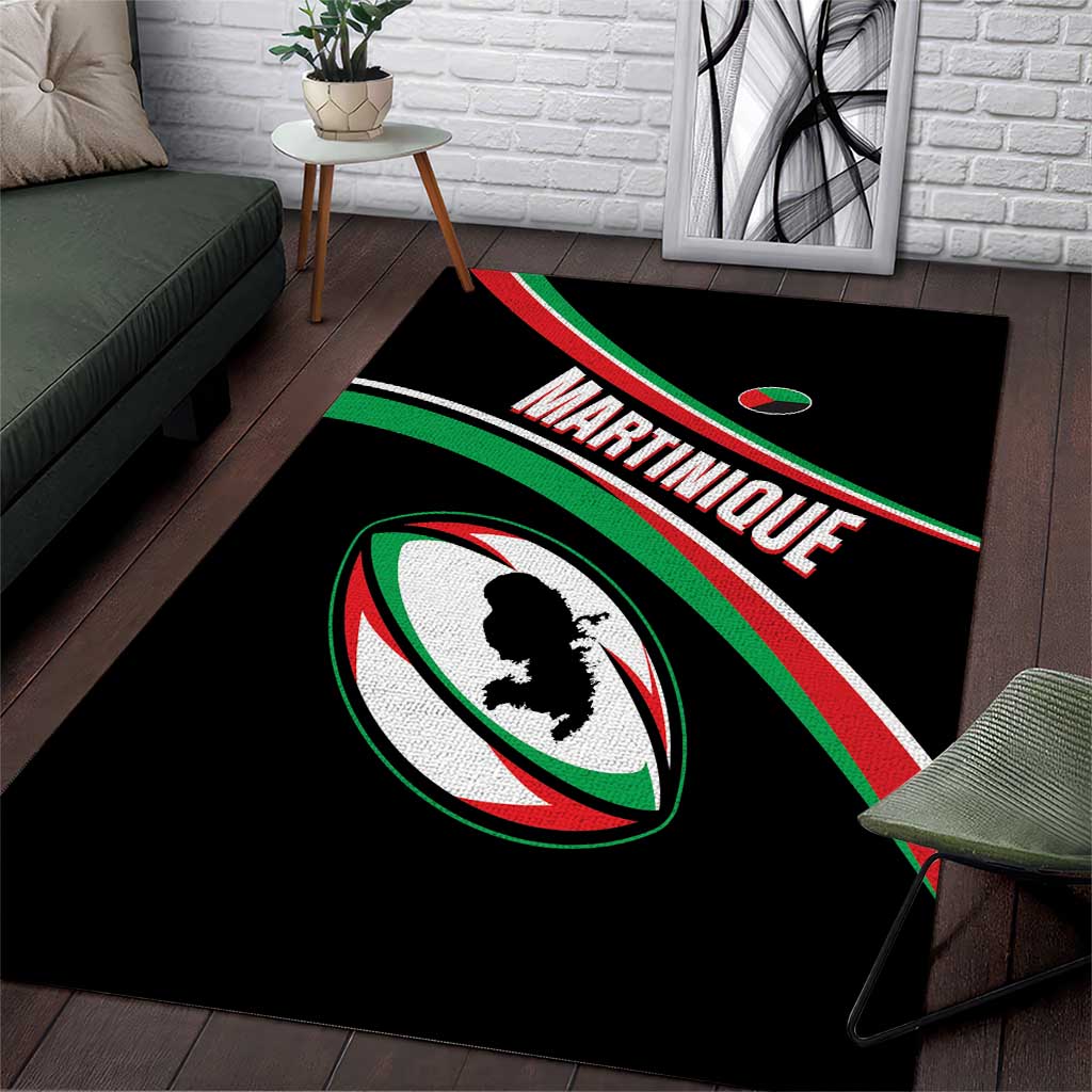 Martinique Rugby Area Rug Matinik Go Champions