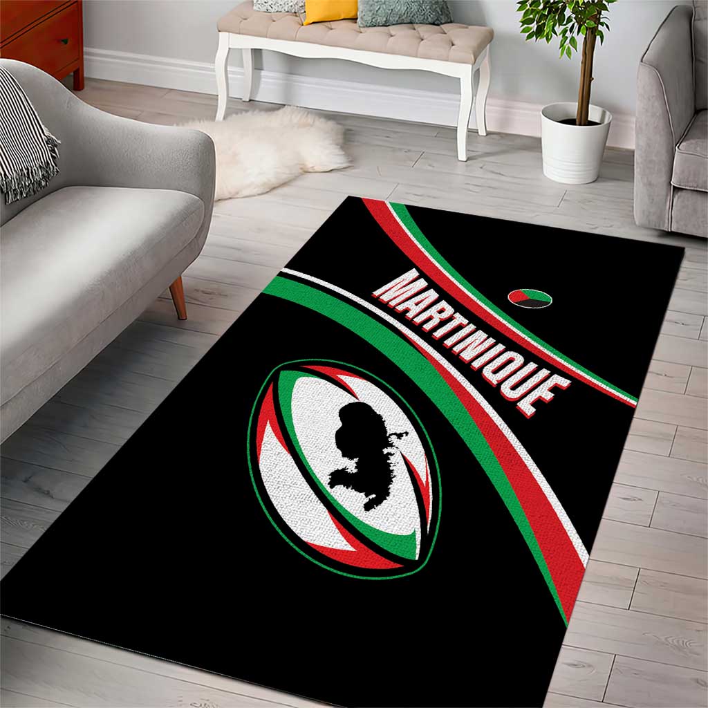 Martinique Rugby Area Rug Matinik Go Champions