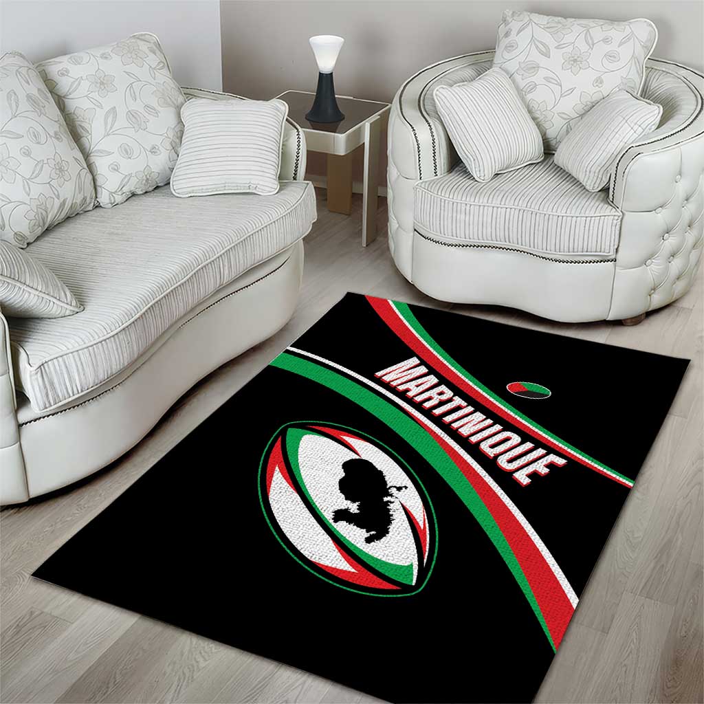 Martinique Rugby Area Rug Matinik Go Champions