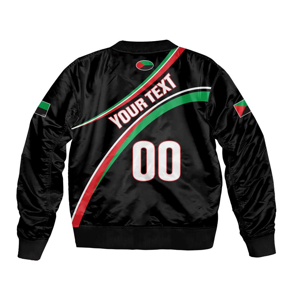 Custom Martinique Rugby Bomber Jacket Matinik Go Champions