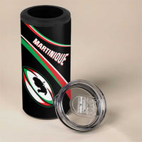Custom Martinique Rugby 4 in 1 Can Cooler Tumbler Matinik Go Champions