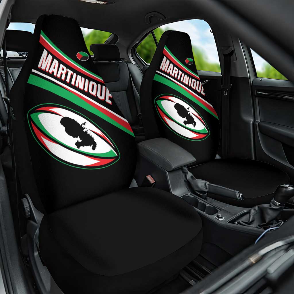 Martinique Rugby Car Seat Cover Matinik Go Champions