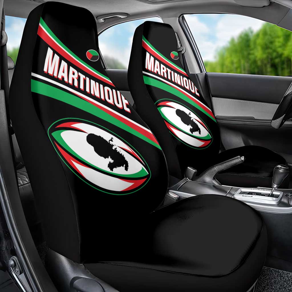 Martinique Rugby Car Seat Cover Matinik Go Champions