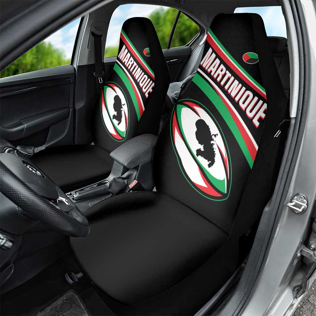 Martinique Rugby Car Seat Cover Matinik Go Champions