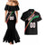 Custom Martinique Rugby Couples Matching Mermaid Dress and Hawaiian Shirt Matinik Go Champions