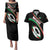Custom Martinique Rugby Couples Matching Puletasi and Hawaiian Shirt Matinik Go Champions
