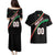 Custom Martinique Rugby Couples Matching Puletasi and Hawaiian Shirt Matinik Go Champions