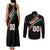 Custom Martinique Rugby Couples Matching Tank Maxi Dress and Long Sleeve Button Shirt Matinik Go Champions