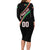 Custom Martinique Rugby Family Matching Long Sleeve Bodycon Dress and Hawaiian Shirt Matinik Go Champions