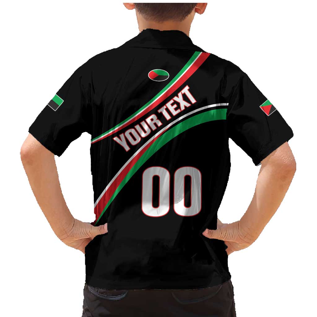 Custom Martinique Rugby Family Matching Mermaid Dress and Hawaiian Shirt Matinik Go Champions