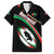 Custom Martinique Rugby Family Matching Short Sleeve Bodycon Dress and Hawaiian Shirt Matinik Go Champions