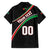 Custom Martinique Rugby Family Matching Short Sleeve Bodycon Dress and Hawaiian Shirt Matinik Go Champions