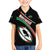Custom Martinique Rugby Family Matching Short Sleeve Bodycon Dress and Hawaiian Shirt Matinik Go Champions