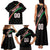 Custom Martinique Rugby Family Matching Tank Maxi Dress and Hawaiian Shirt Matinik Go Champions