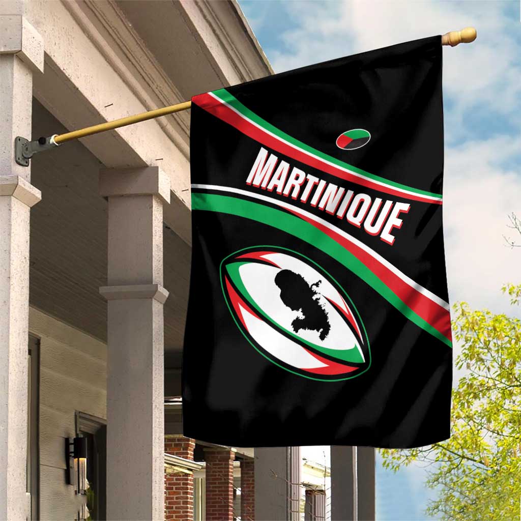 Martinique Rugby Garden Flag Matinik Go Champions