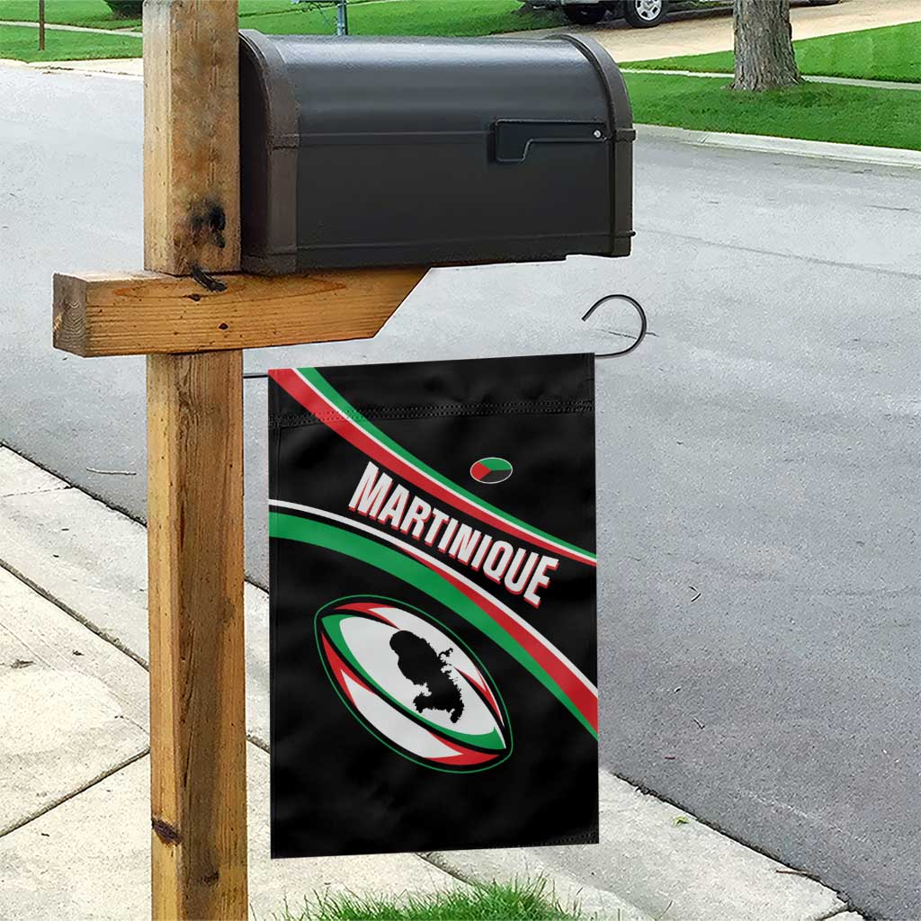 Martinique Rugby Garden Flag Matinik Go Champions