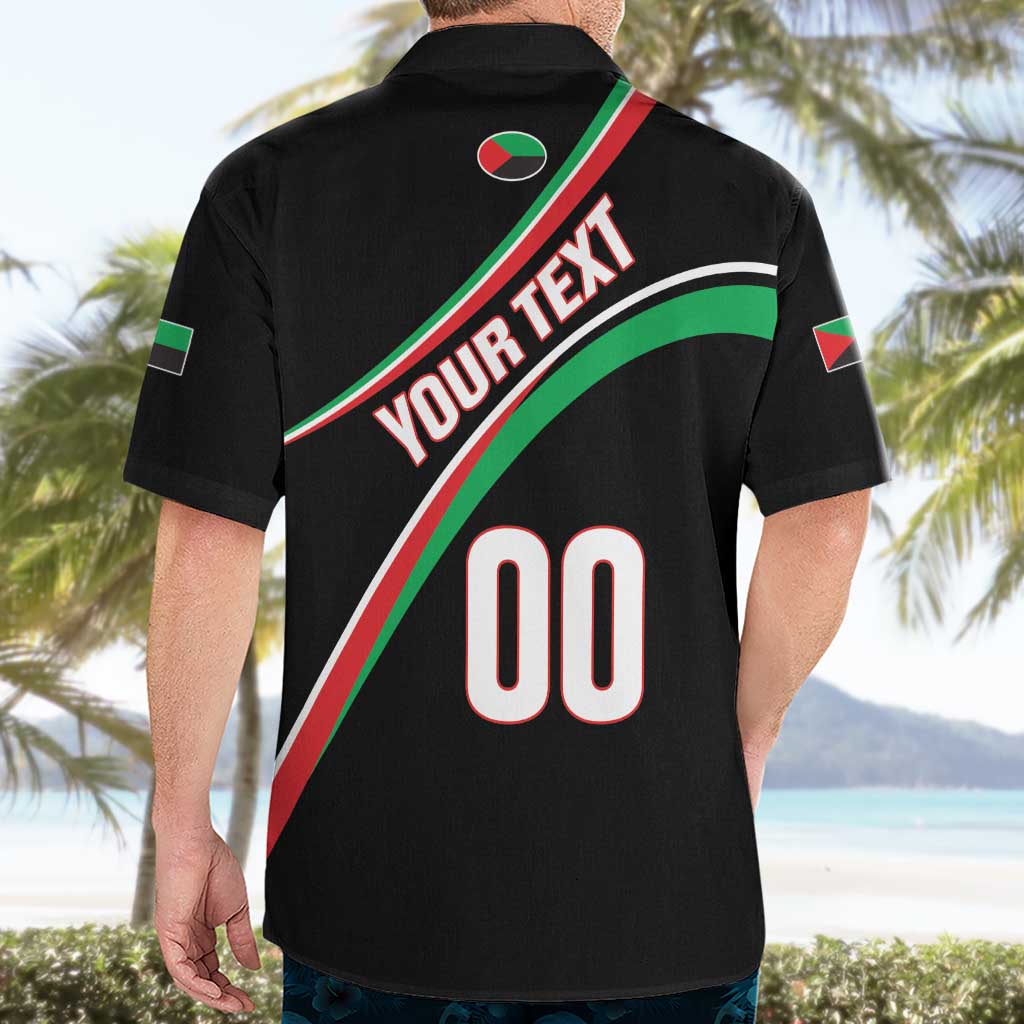 Custom Martinique Rugby Hawaiian Shirt Matinik Go Champions