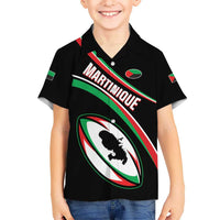 Custom Martinique Rugby Hawaiian Shirt Matinik Go Champions