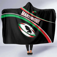 Martinique Rugby Hooded Blanket Matinik Go Champions